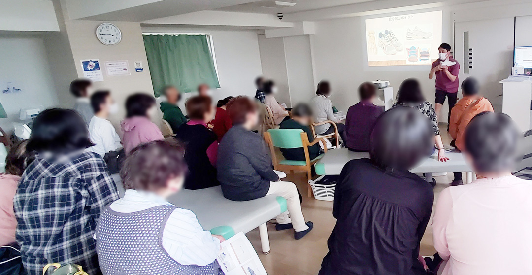 前回の講座の様子